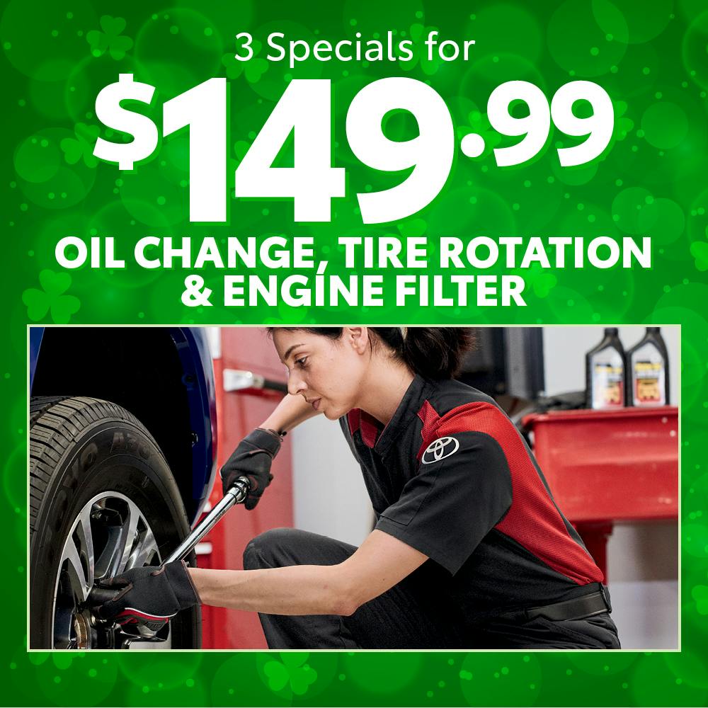 3 Specials for $149.99 | Chatham Parkway Toyota