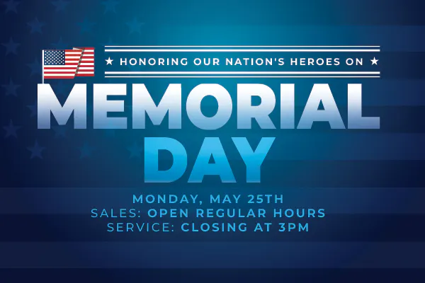 Memorial Day – May 2026