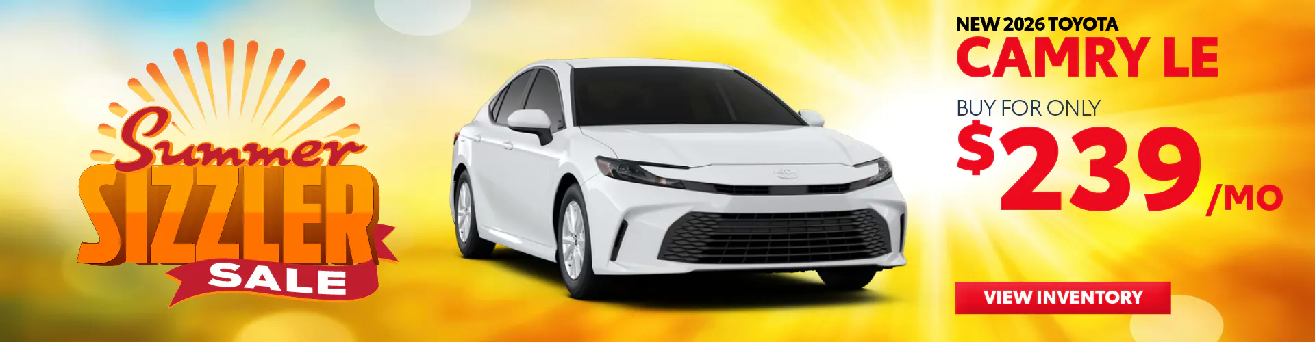 2026 Toyota Camry LE