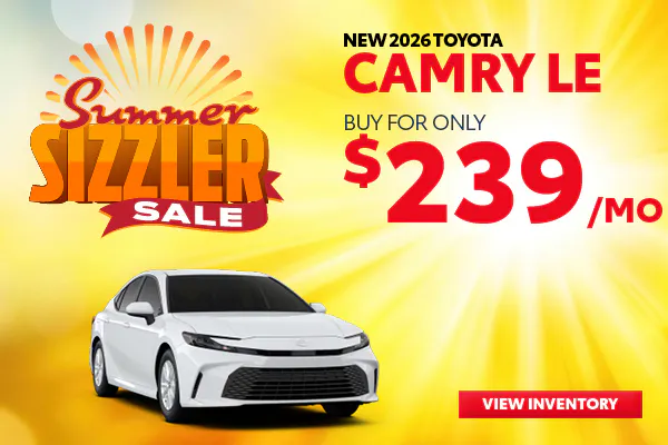 2026 Toyota Camry LE