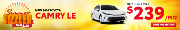 2026 Toyota Camry LE | Chatham Parkway Toyota