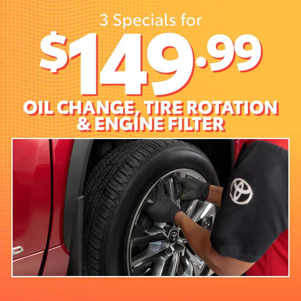 3 Specials for $149.99 | Chatham Parkway Toyota