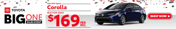 Corolla – July 2026 | Chatham Parkway Toyota