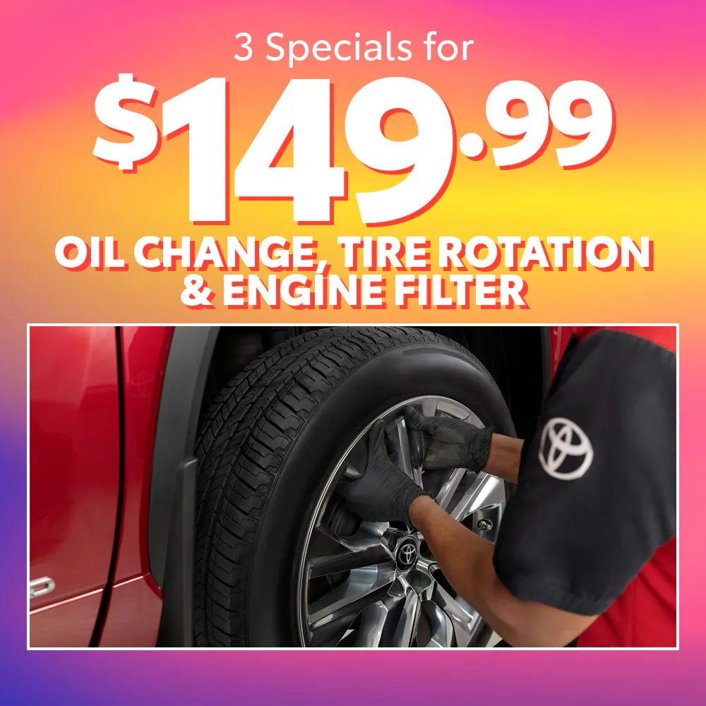 3 Specials for $149.99 | Chatham Parkway Toyota