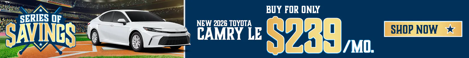 New 2026 Toyota Camry LE