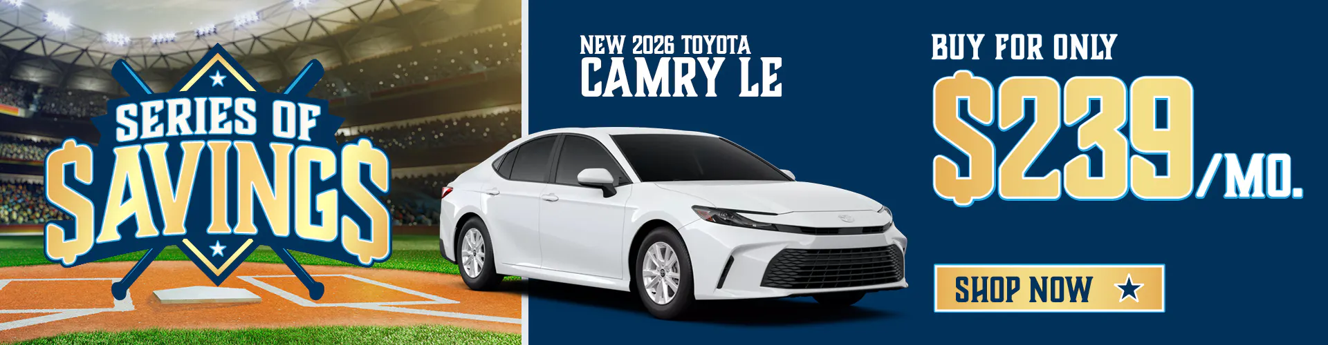 New 2026 Toyota Camry LE