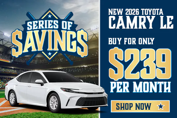 New 2026 Toyota Camry LE