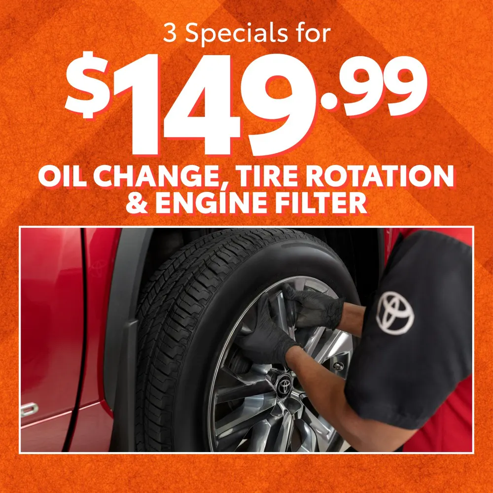 3 Specials for $149.99 | Chatham Parkway Toyota