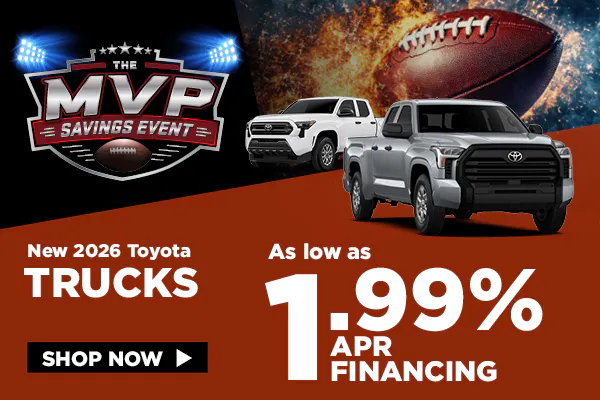 Trucks as low as 1.99% APR Financing