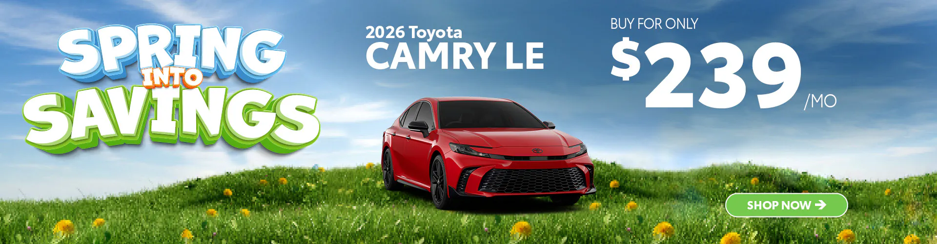 2026 Toyota Camry LE