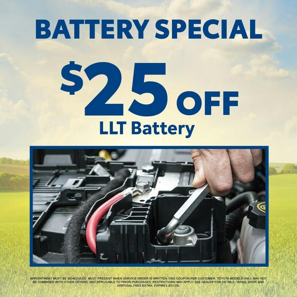 Battery Special | Chatham Parkway Toyota