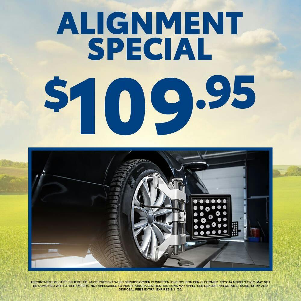 Alignment Special | Chatham Parkway Toyota