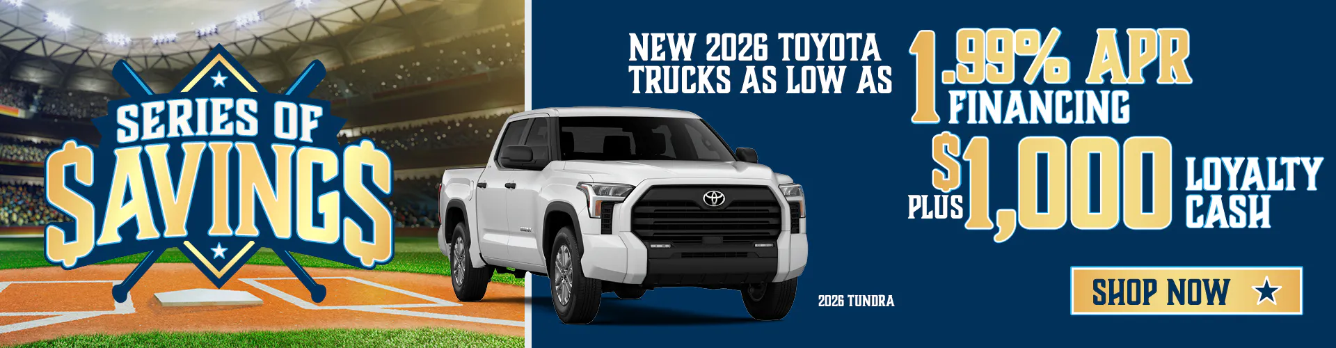 Trucks as low as 1.99% APR Financing