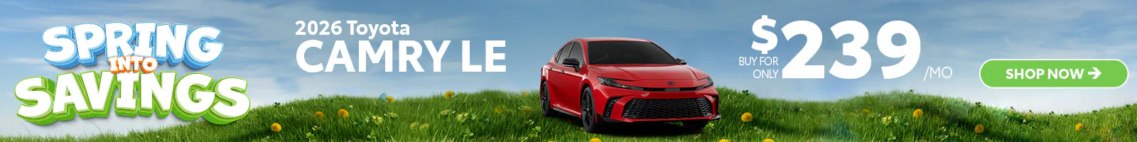 2026 Toyota Camry LE