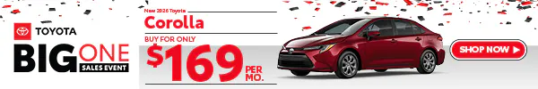 Corolla – July 2026 | Chatham Parkway Toyota
