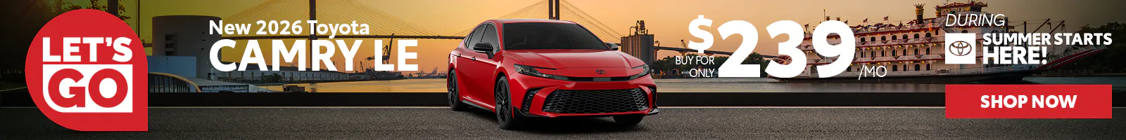 2026 Toyota Camry LE