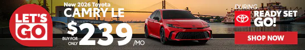 2026 Toyota Camry LE | Chatham Parkway Toyota