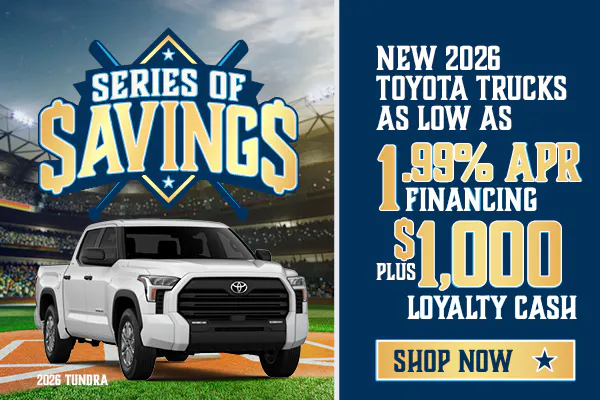 Trucks as low as 1.99% APR Financing