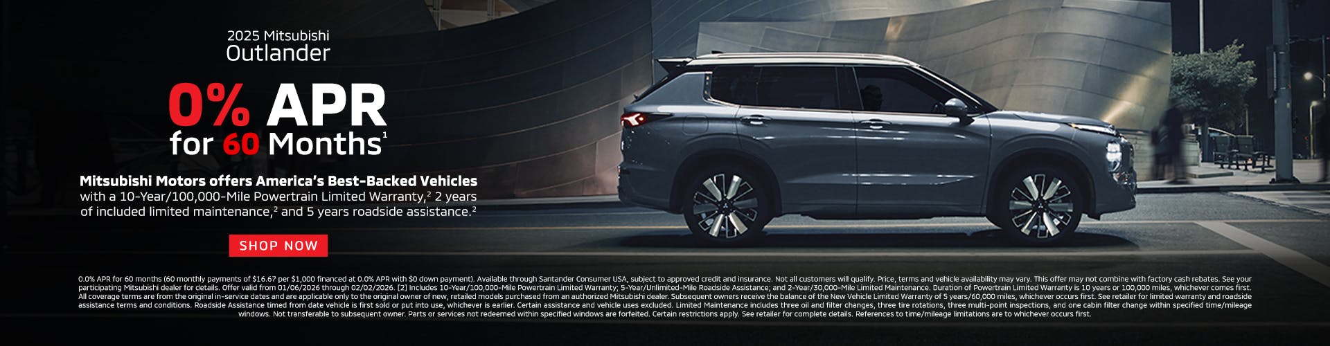 2025 Mitsubishi Outlander