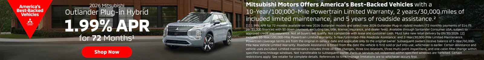 2026 Outlander Plug-in-Hybrid