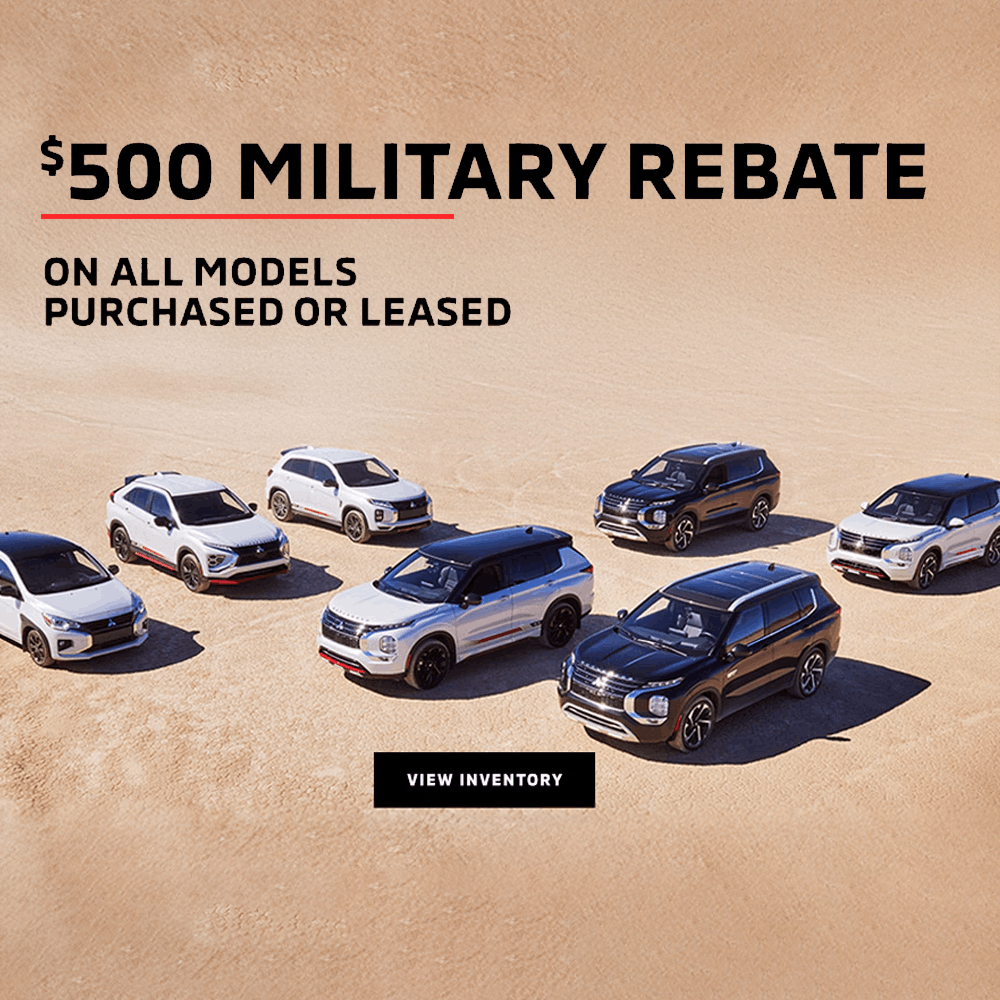 Mitsubishi Military Rebate Program | City Auto Mitsubishi