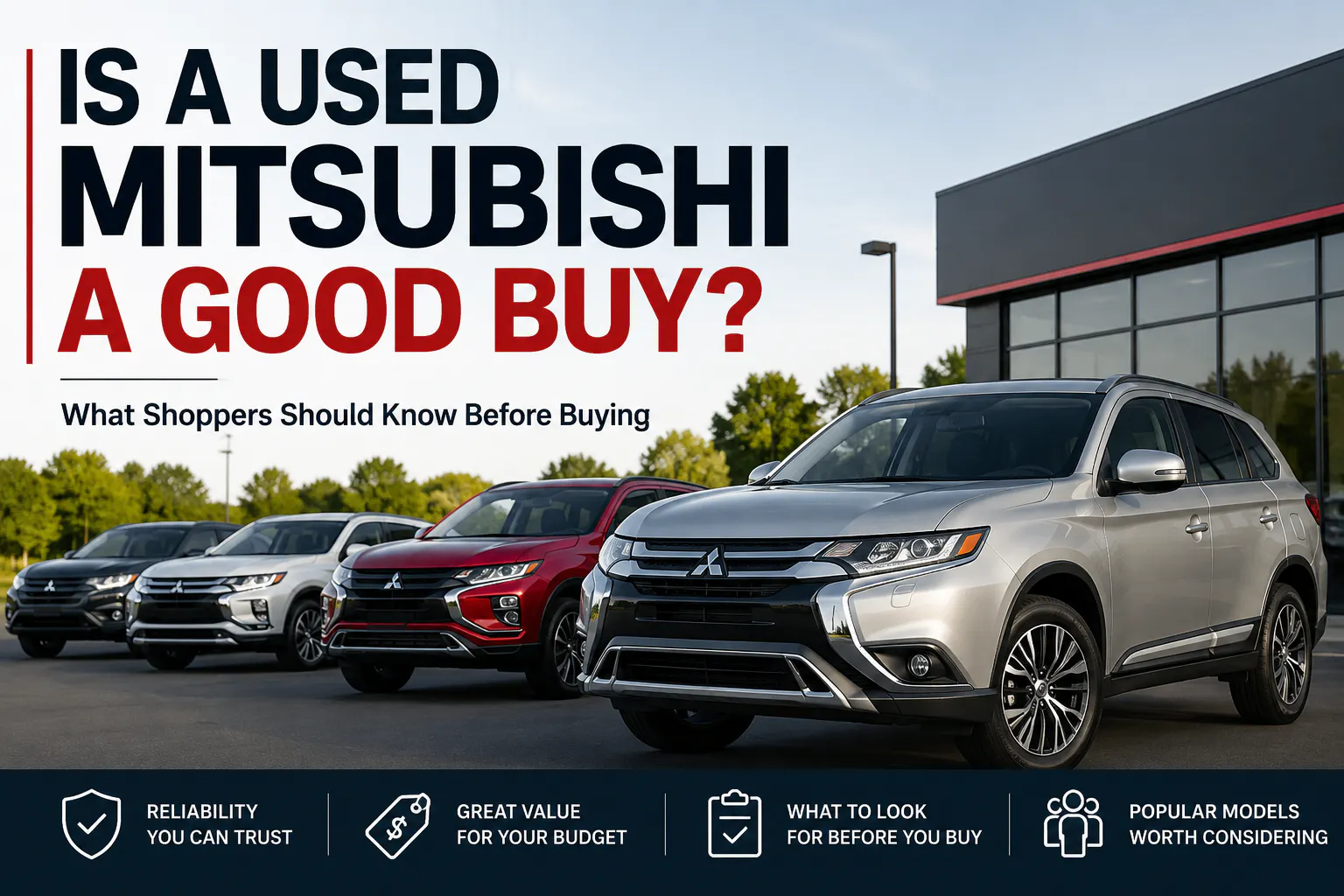 Used Mitsubishi cars