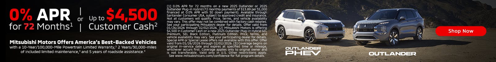 Outlander PHEV or Outlander