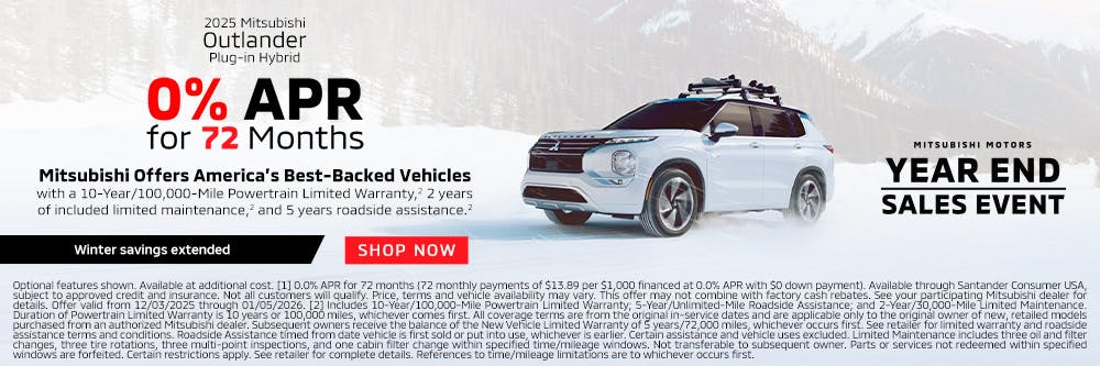 2025 Mitsubishi Outlander Plug-in Hybrid | City Auto Mitsubishi
