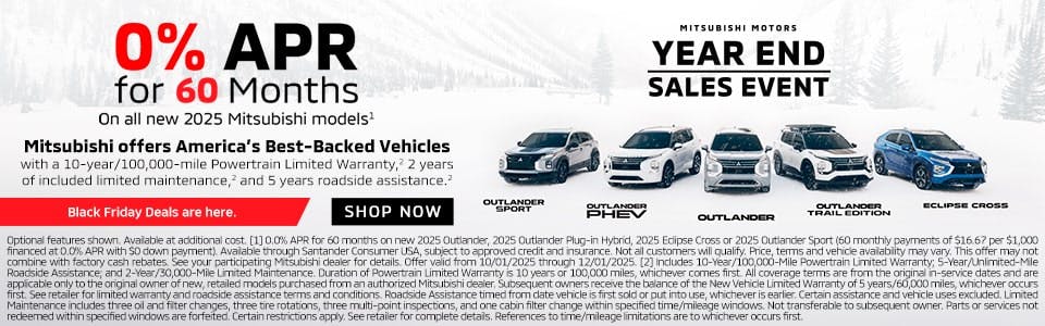 End of Year Sales Event | City Auto Mitsubishi