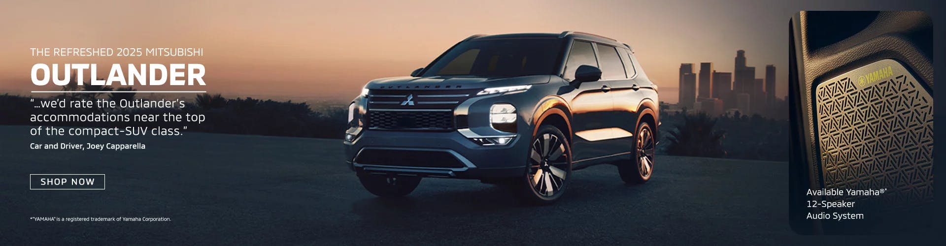 Refreshed 2025 Mitsubishi Outlander