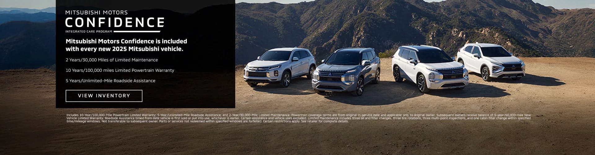 Mitsubishi Motors Confidence 10yr/100K