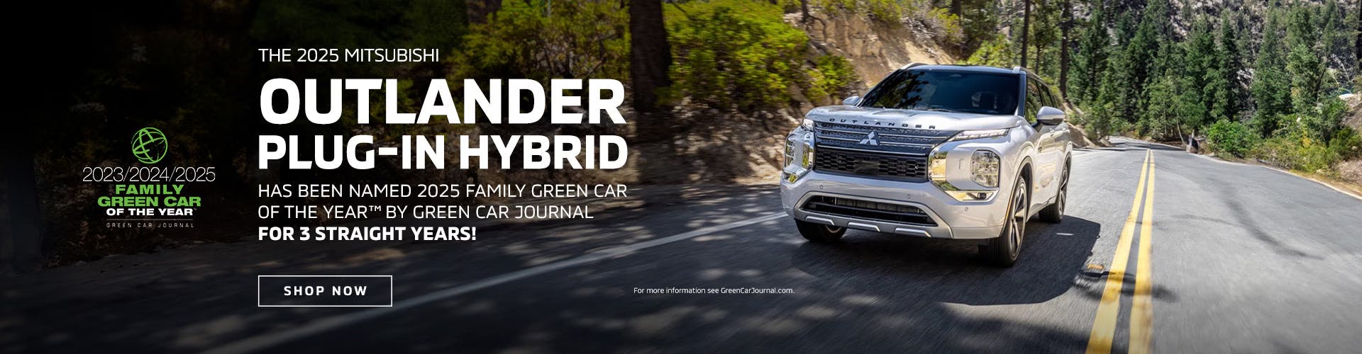 The 2025 Mitsubishi Outlander Plug-In Hybrid