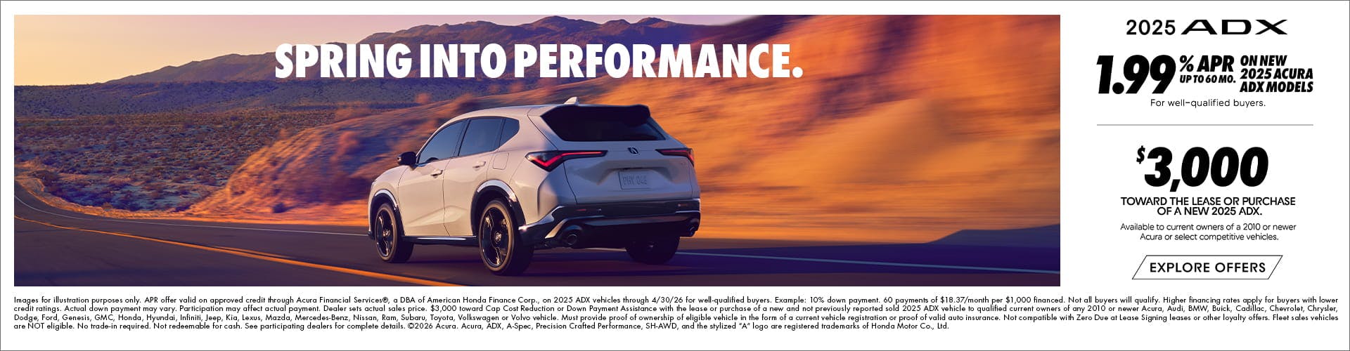 *March Dual Offer ADX