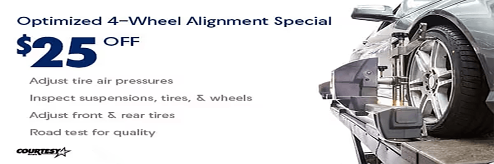 4-Wheel Alignment Special $25 Off | Courtesy Acura