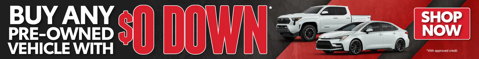 0 Down | Cumberland Toyota