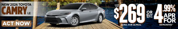 2026 Toyota Camry | Cumberland Toyota