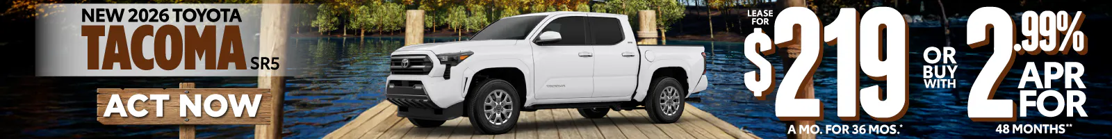 2026 Toyota Tacoma SR5