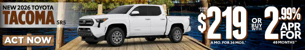 2026 Toyota Tacoma SR5 | Cumberland Toyota
