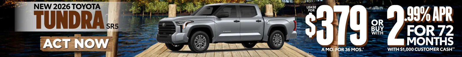 2026 Toyota Tundra SR5