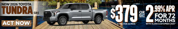 2026 Toyota Tundra SR5 | Cumberland Toyota
