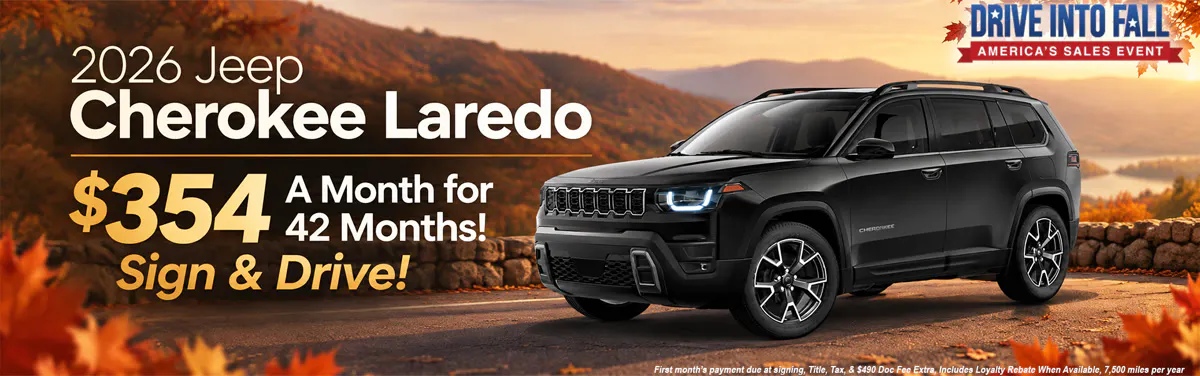 2026 Jeep Cherokee Laredo | David Chrysler Dodge Jeep RAM