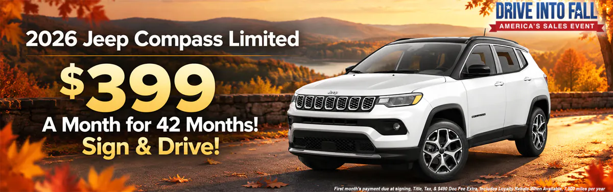 2026 Jeep Compass Limited | David Chrysler Dodge Jeep RAM