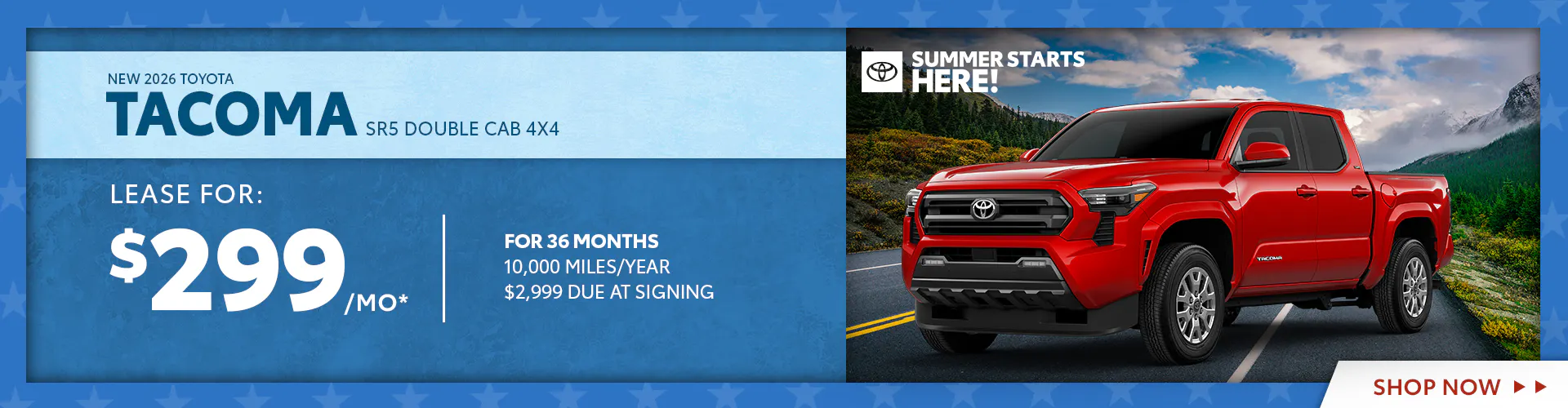 New 2026 Toyota Tacoma SR5 Double Cab 4X4