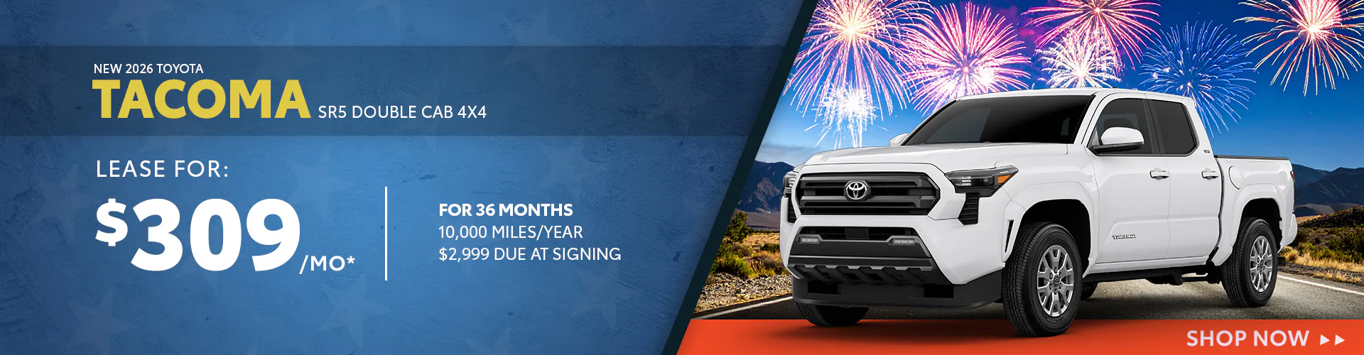 New 2026 Toyota Tacoma SR5 Double Cab 4X4
