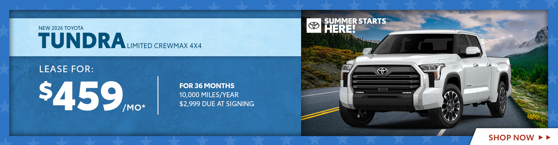 New 2026 Toyota Tundra Limited CrewMax 4X4