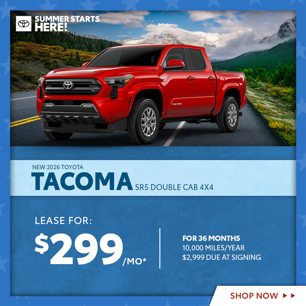New 2026 Toyota Tacoma SR5 Double Cab 4X4
