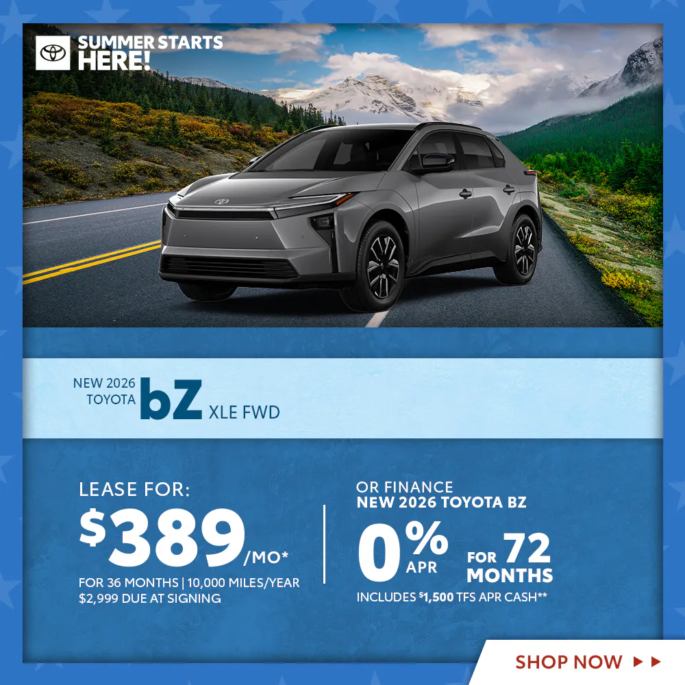New 2026 Toyota bZ XLE FWD OR New 2026 Toyota bZ