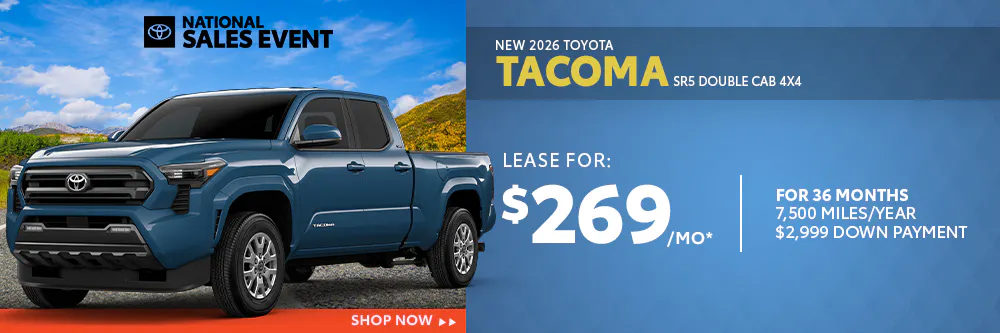 New 2026 Toyota Tacoma SR5 Double Cab 4X4 | Diehl Toyota of Wooster