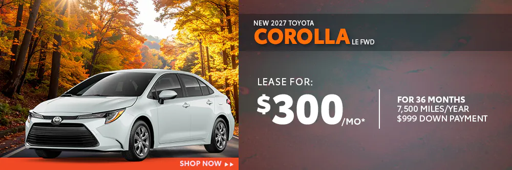 New 2027 Toyota Corolla LE FWD | Diehl Toyota of Wooster