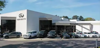 INFINITI of Birmingham dealership exterior
